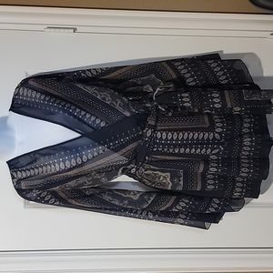 Super cute one piece dressy shorts outfit